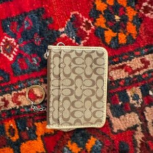 Coach ID Wristlet/Keychain
